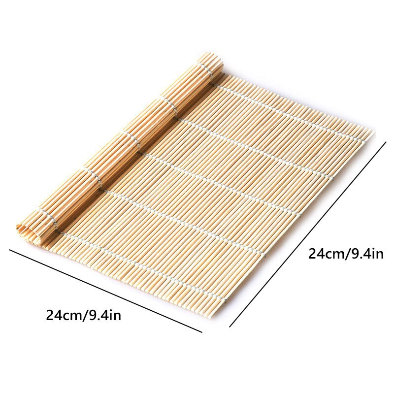 Sushi Making Kit Roll Sushi Maker Rice Roll Mold 10pcs Kitchen Sushi Tools Japanese Sushi Cooking Tools Kitchen Tools: 1 Mat