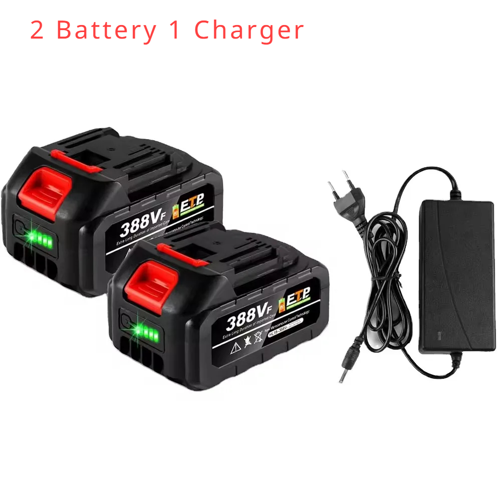 15000mAh 388VF Batteria ricaricabile agli ioni di litio 18V per chiave elettrica senza spazzole Trapano smerigliatrice angolare Sega elettrica utensile elettrico