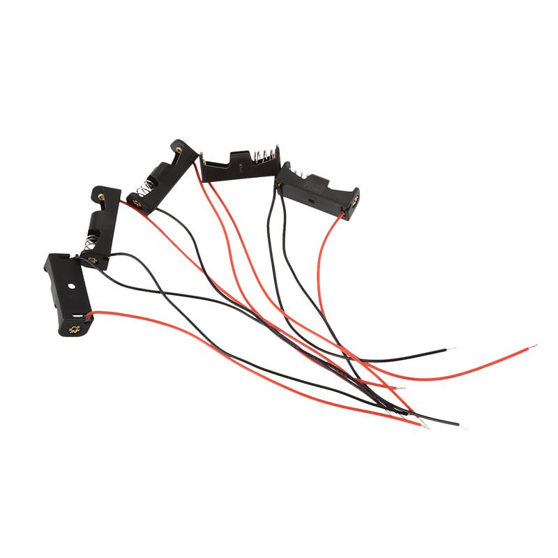 5 stück 1 23a a23 12v batterie-aufbewahrungsclip-halterungsbox mit kabel