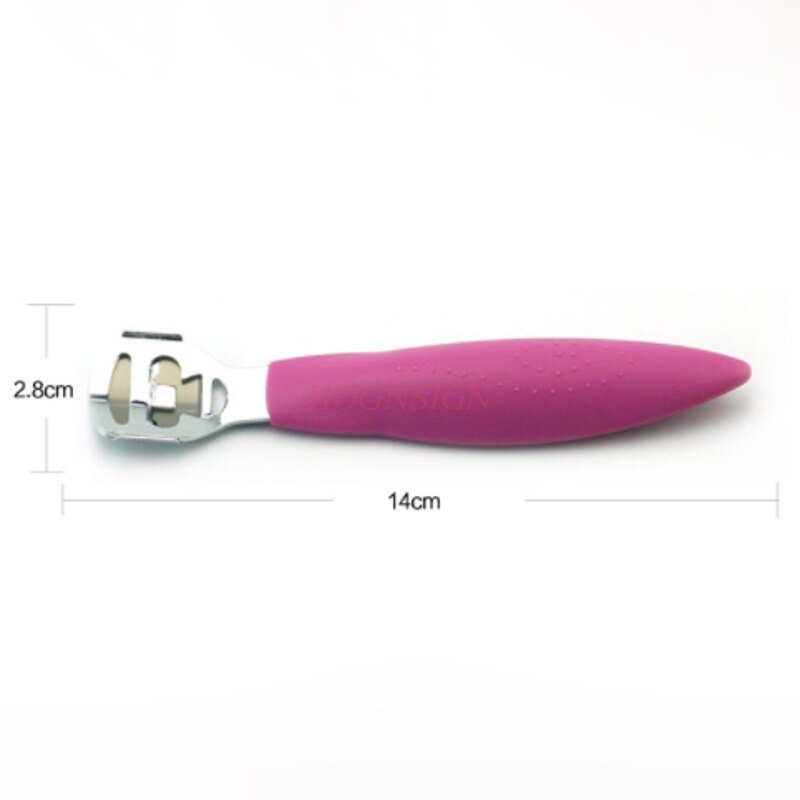 Sæt pedicure pedicure kniv sæt høvl fod kniv slibning fod sten fodplade rustfrit stål til at skrælle huden gammel file kniv