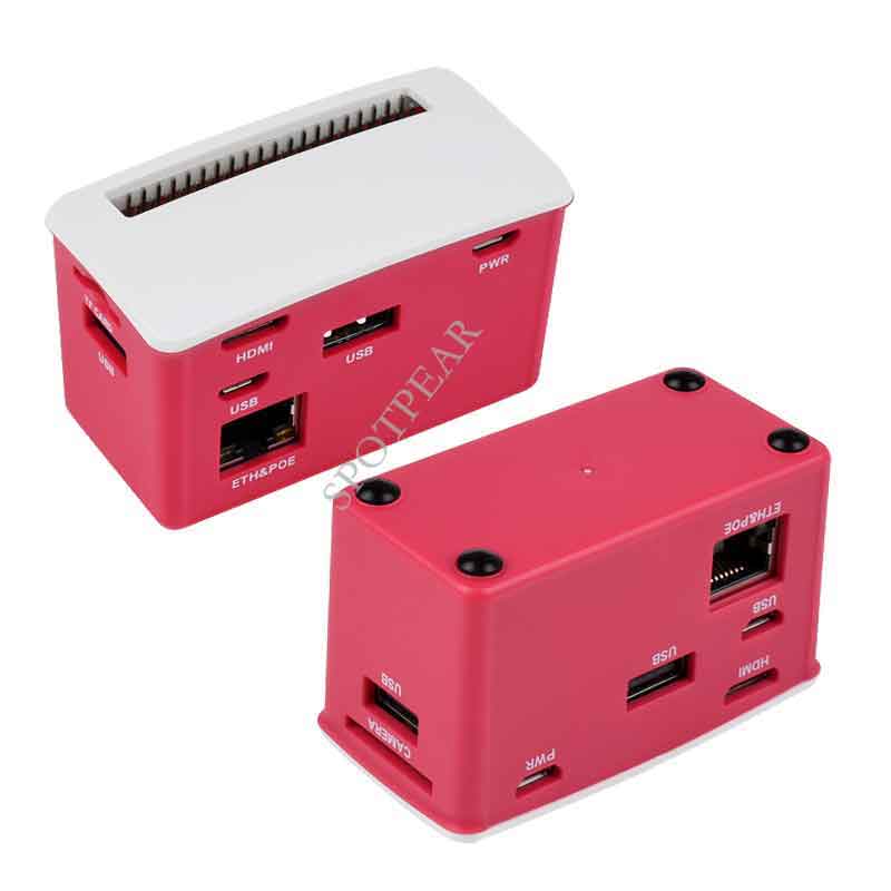 Raspberry Pi Zero PoE Ethernet / USB HUB HAT BOX 3x USB 2.0, 802.3af-Compliant