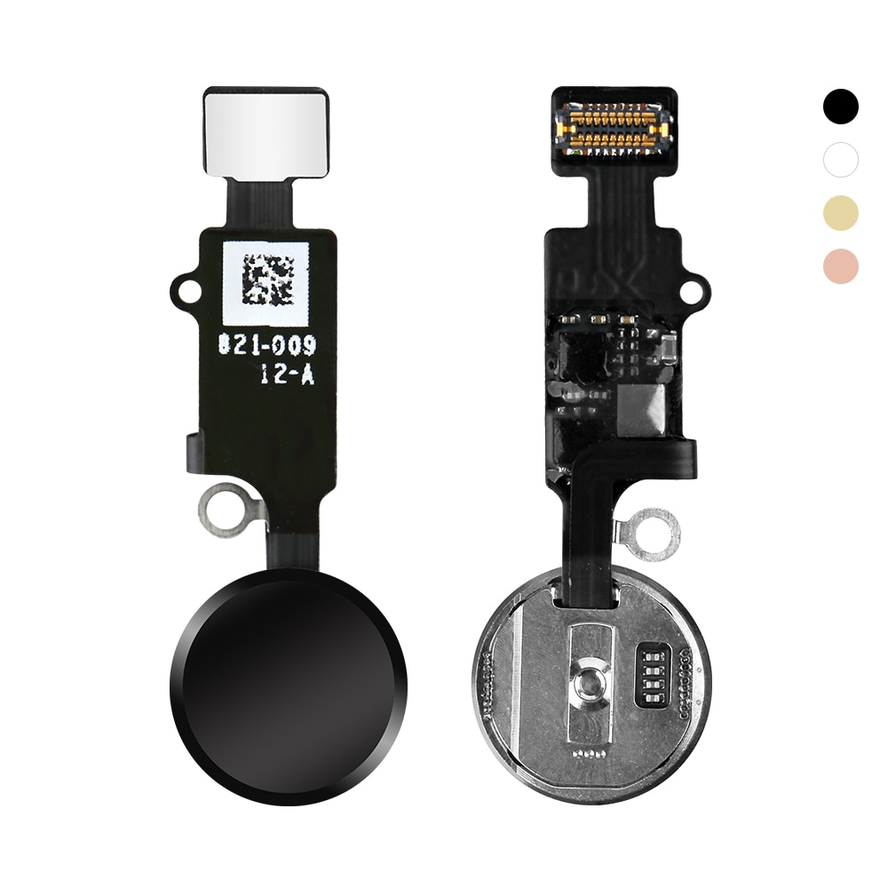 Jc universal casa botão flex assembléia substituição para iphone 7 7p 8 8p se 2020 voltar sem toque id não precisa de bluetooth