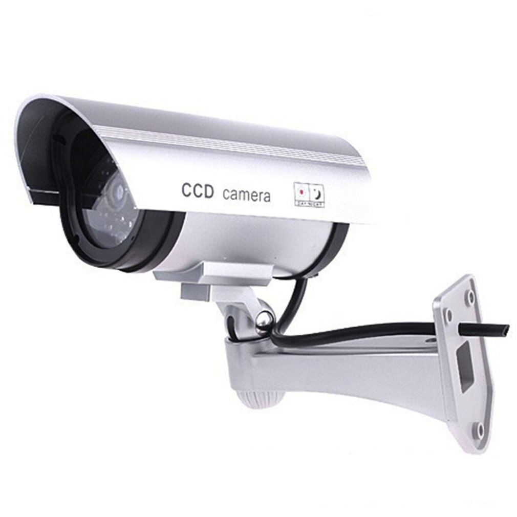 Leshp CA-11 Monitor Security Guard Simulatie Surveillance Bullet Camera Outdoor Indoor Dummy Ir Camera Met Rood Knipperlicht