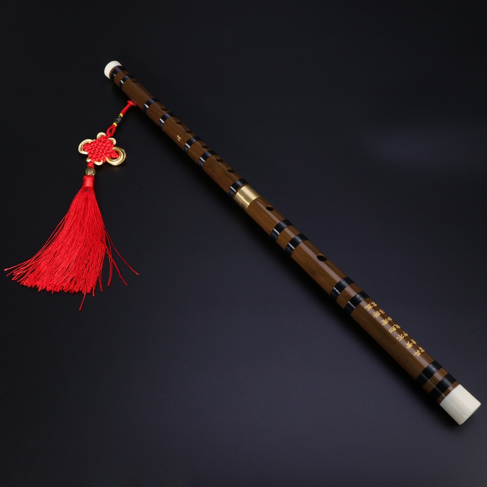 Bamboo Flute Fife Flute Traditional Chinese Musical Instrument ) (Random Color)