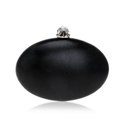 GLOIG Frauen Abend Taschen Kette Schulter Messenger Geldbörse Strass Luxuriöse Kleine Tag Kupplung Abendessen Abend Tasche: YM1143black