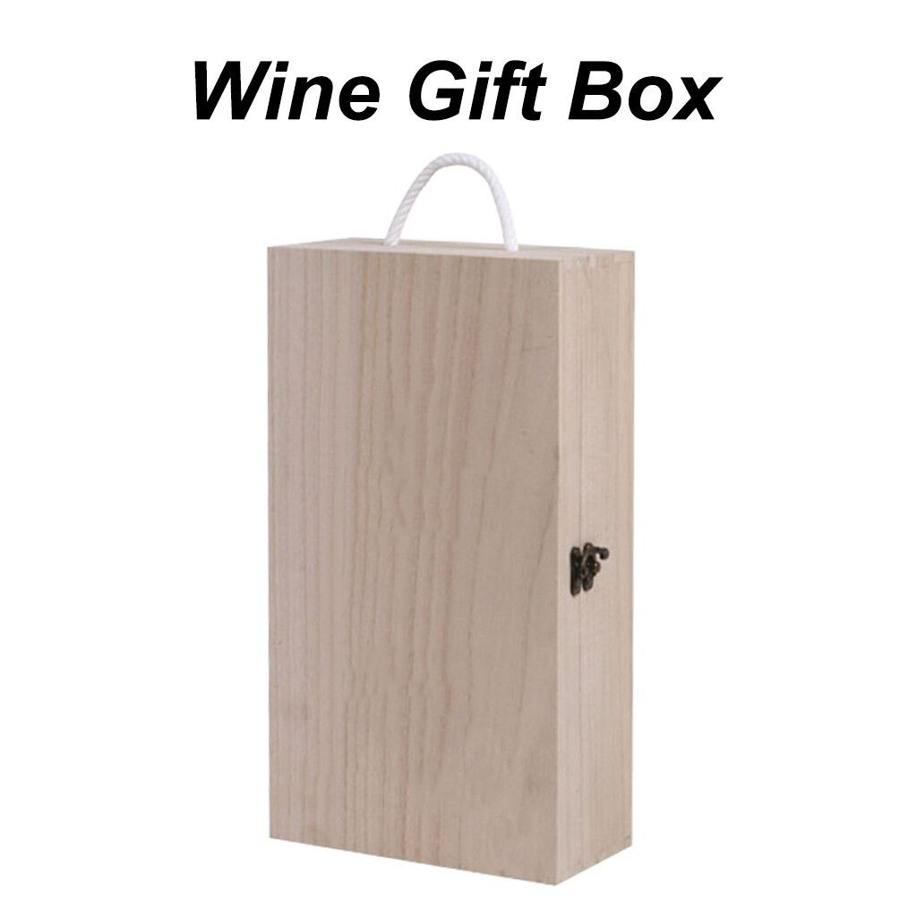 Wooden Wine packing Box Red Wine Box Wooden Whiskey Packaging box Champagne Wooden wine Box Carries Bar Accessories