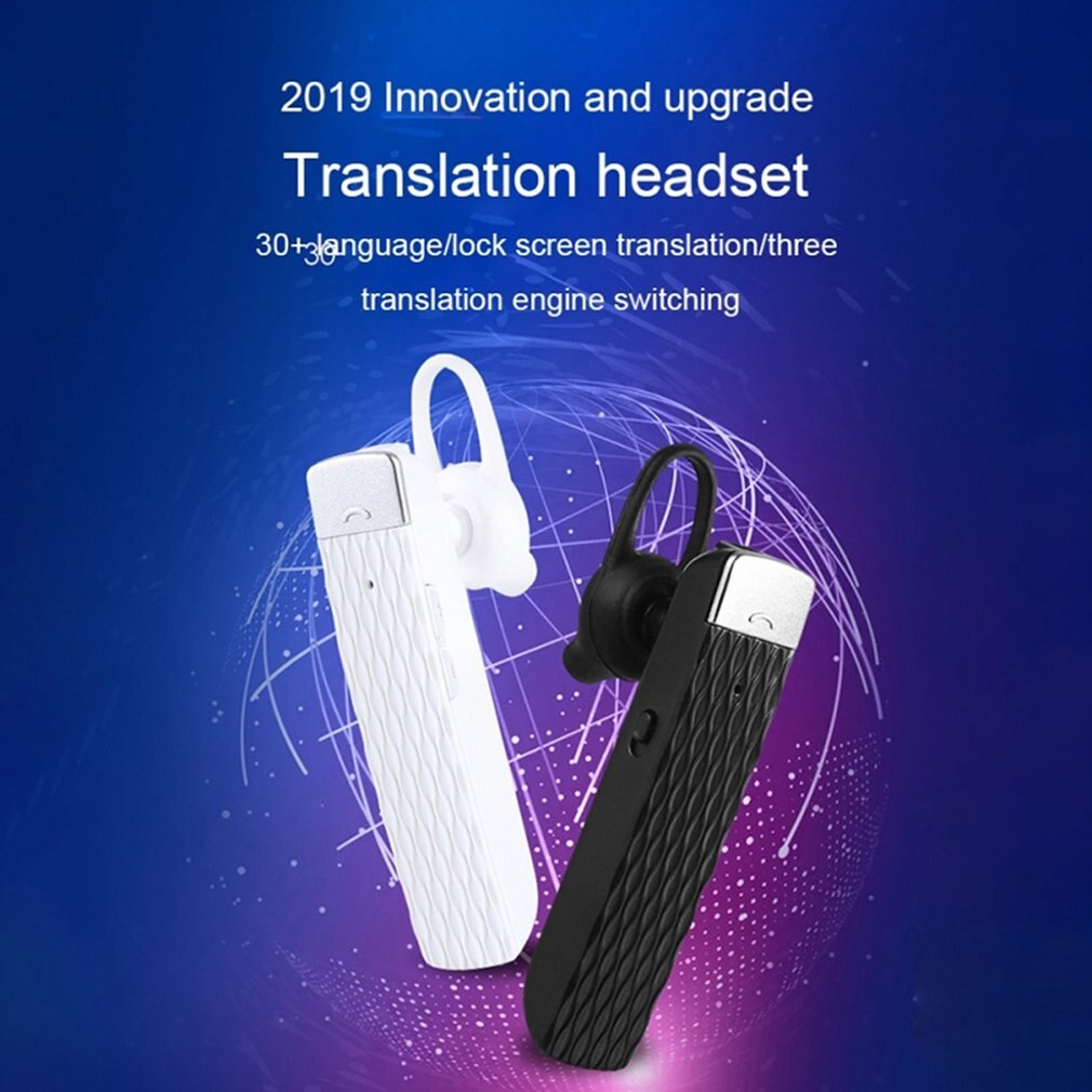 T2 Portable Smart Translator Wireless Headphones Real-Time 33 Languages Instant Translation Business Wireless Earplugs