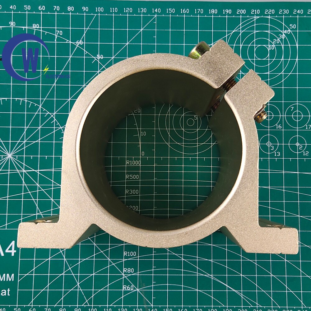 80MM CNC spindle fixture mounting bracket CNC spindle motor fixture 0.8KW 1.5KW milling cutter engraving machine spindle