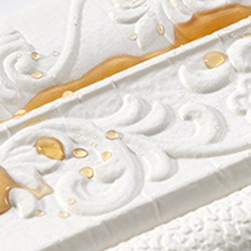 Baseboard 3D three-dimensional wallpaper self-adhesive lines TV background border waterproof wallpaper wallpaper wall stickers