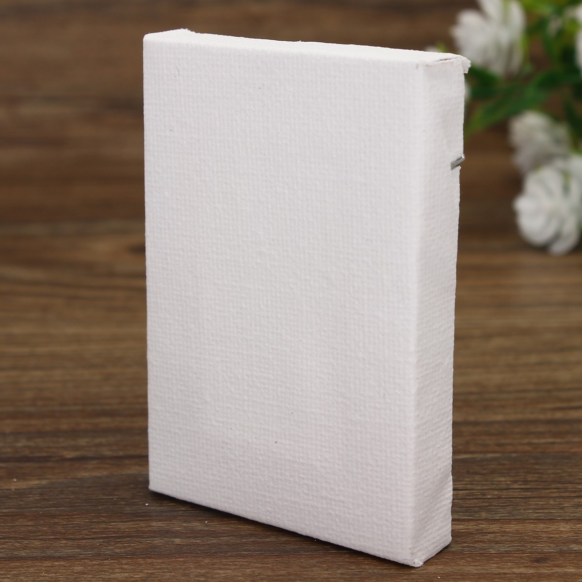 10Pcs/set 5x7cm Mini Stretched Artists Canvas Art Drawing Board Blank Canvas Painting Acrylic Oil Paint DIY Craft Supply