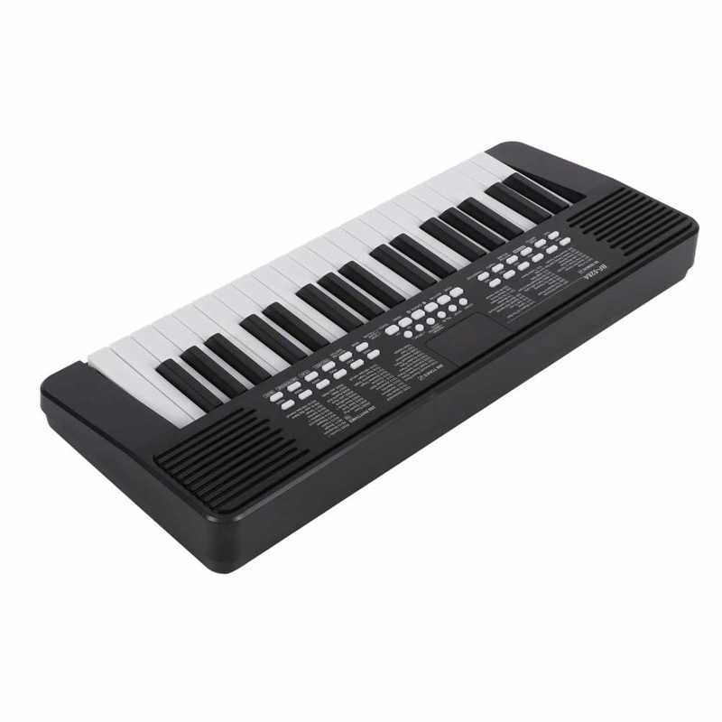 37 Key Piano Keyboards Portable Electronic Keyboard Dual Speakers with Recording Playback Function for Instrument Teaching