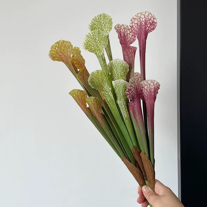 Jarra artificial de plástico planta decorativa falso vegetação decoração para casa loja janela exibe atmosfera natural planta artificial