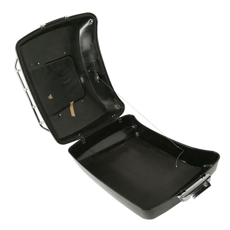 Motorcycle PVC Rubber Mat Insert Pack Trunk For Harley Tour Pak Touring Road King Electra Street Glide