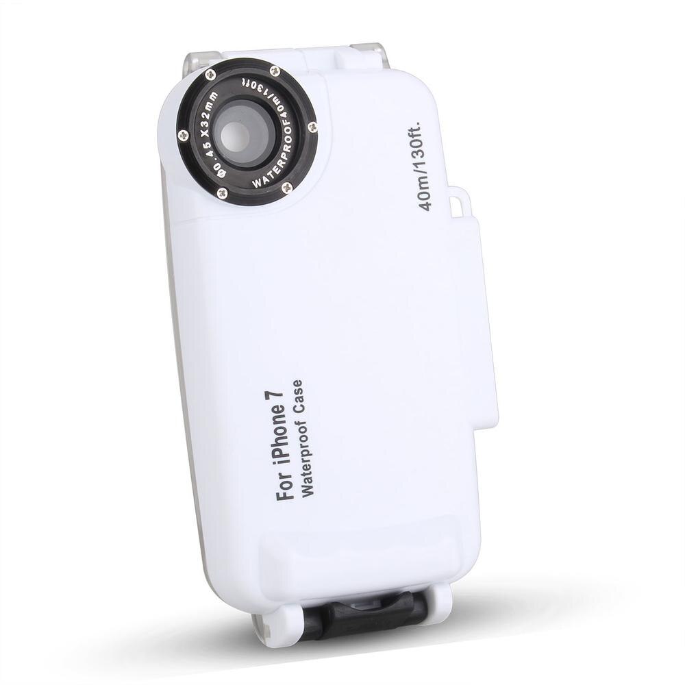 Meikon easydives 40 m/130ft boîtier étanche sous-marin étui pour iPhone 7 blanc étanche caisson étanche couverture pour iPhone 7