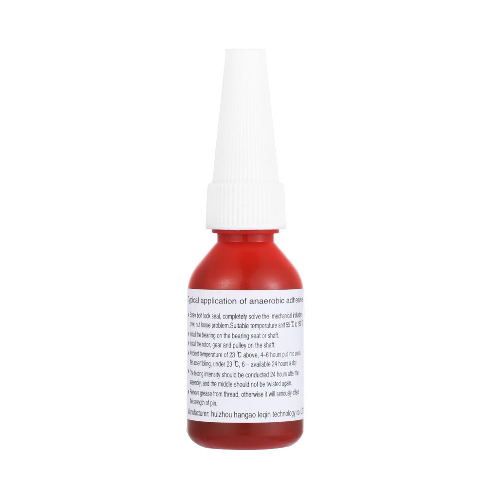 1 flaske 10ml anti-trykk blå 242 lim anti-trykk anaerob skruelås selvklebende tråd forsegling anti-korrosjon gjenger