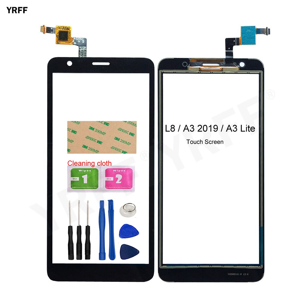 For ZTE Blade A3 Lite / A3 Touch Screens For ZTE Blade L8 Touch Digitizer Panel Lens Sensor Phone Repair Parts