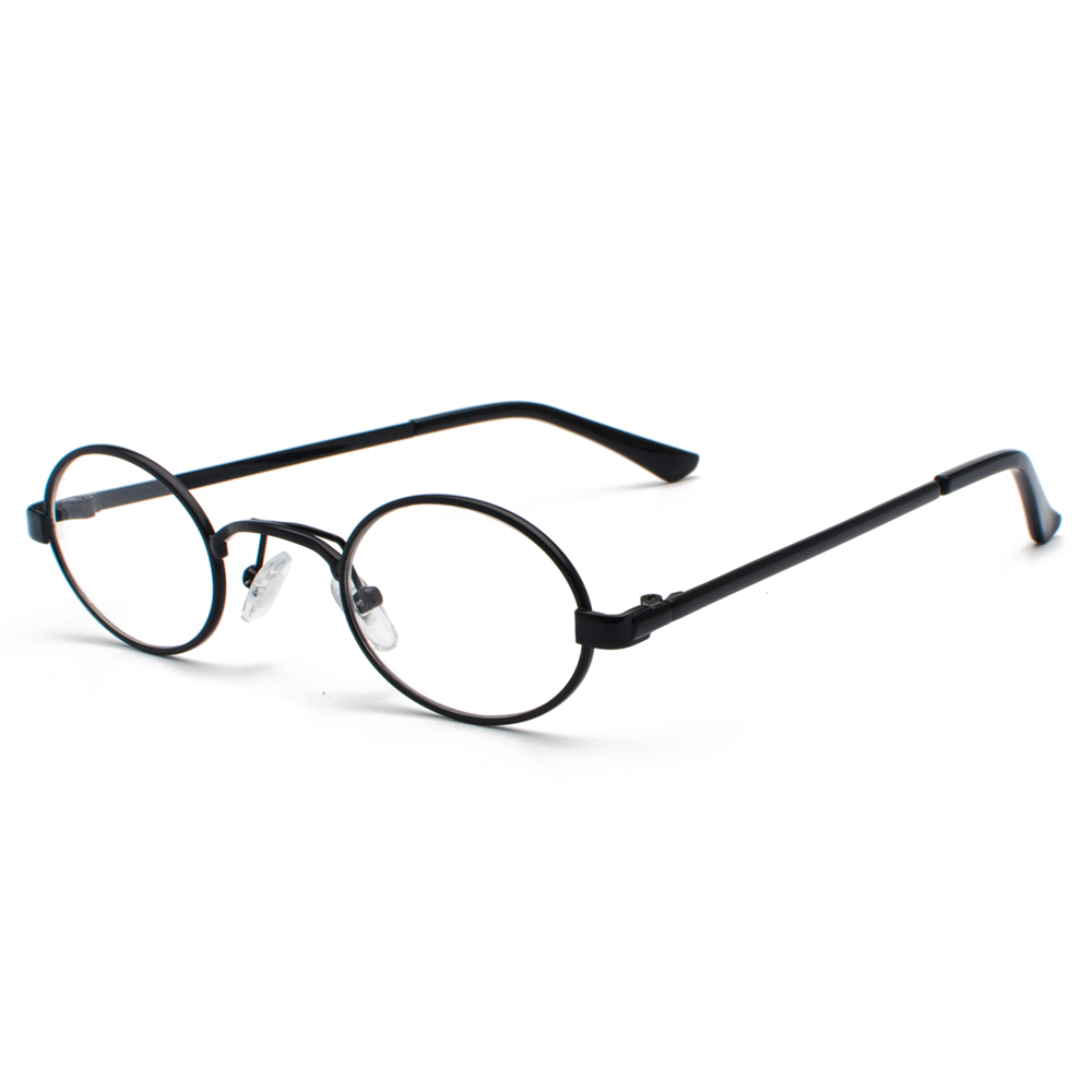 Lunette De Soleil Ovale Rétro Vintage Homme Avec Protection Uv400 Cadre