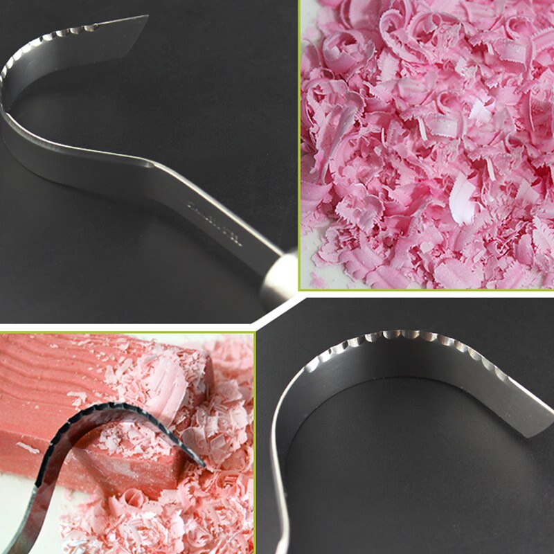 Rallador de acero inoxidable para queso, utensilios de cocina TI99, para hornear pasteles, Mousse, Fondant