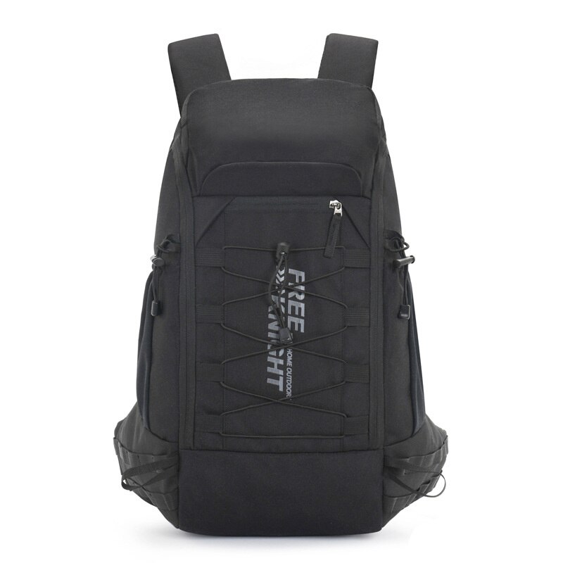 Free Knight 40L sac de voyage en plein air multi-poches étanche sac à dos de sport grande capacité randonnée Camping sac hommes femmes: Black