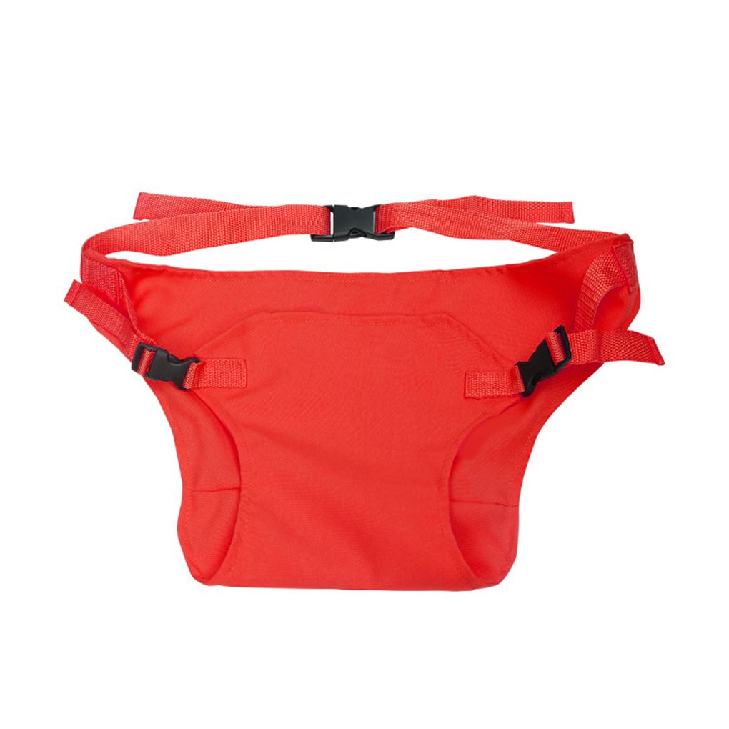 Portable Safety Baby Chair Harness Travel Foldable Washable Infant High Dinning Cover Seat: red