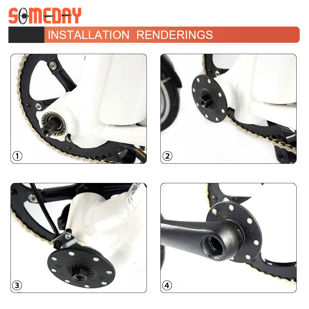 Electric Bike PAS Sensor KT-BZ-8 8 Magnets Pedal Assistant Sensor Ebike PAS Waterproof Plug For Electric Bicycle Conversion Kit