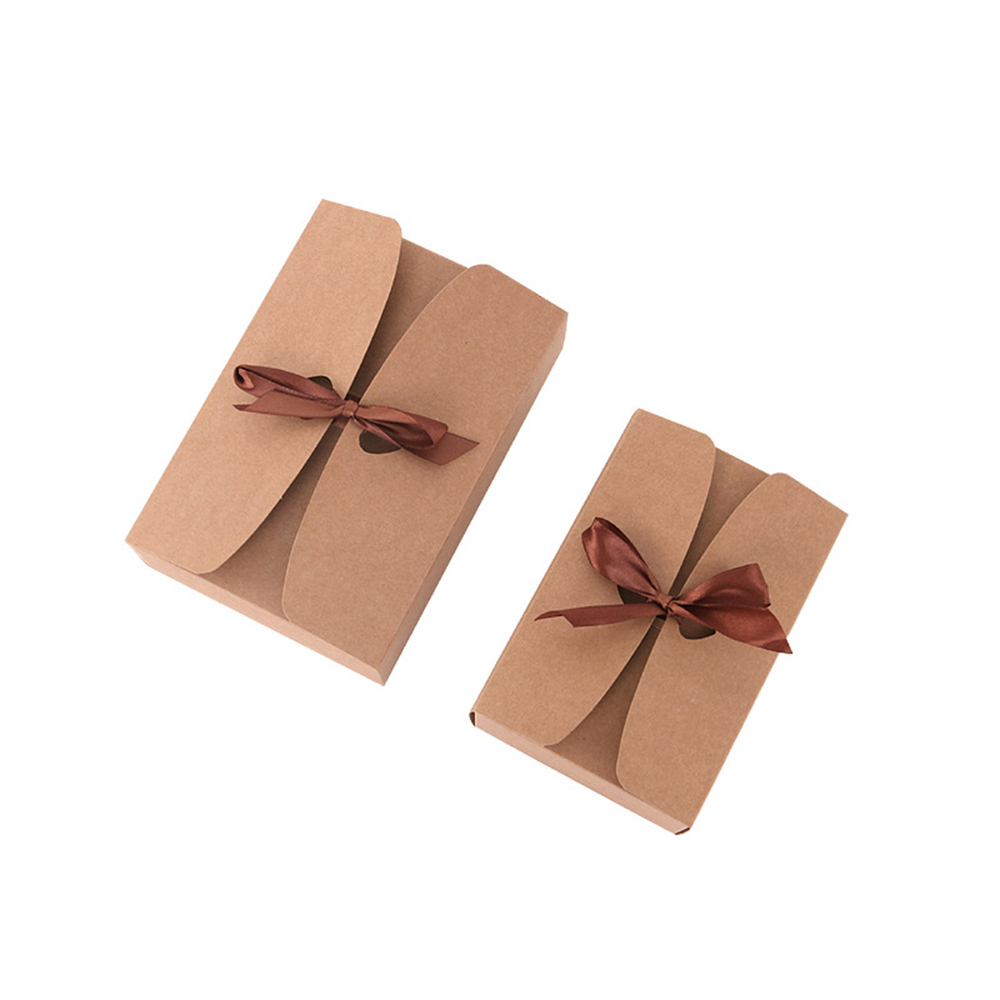 Candy Storage Valentine's Ribbons Cardboard Day Square Paper Kraft