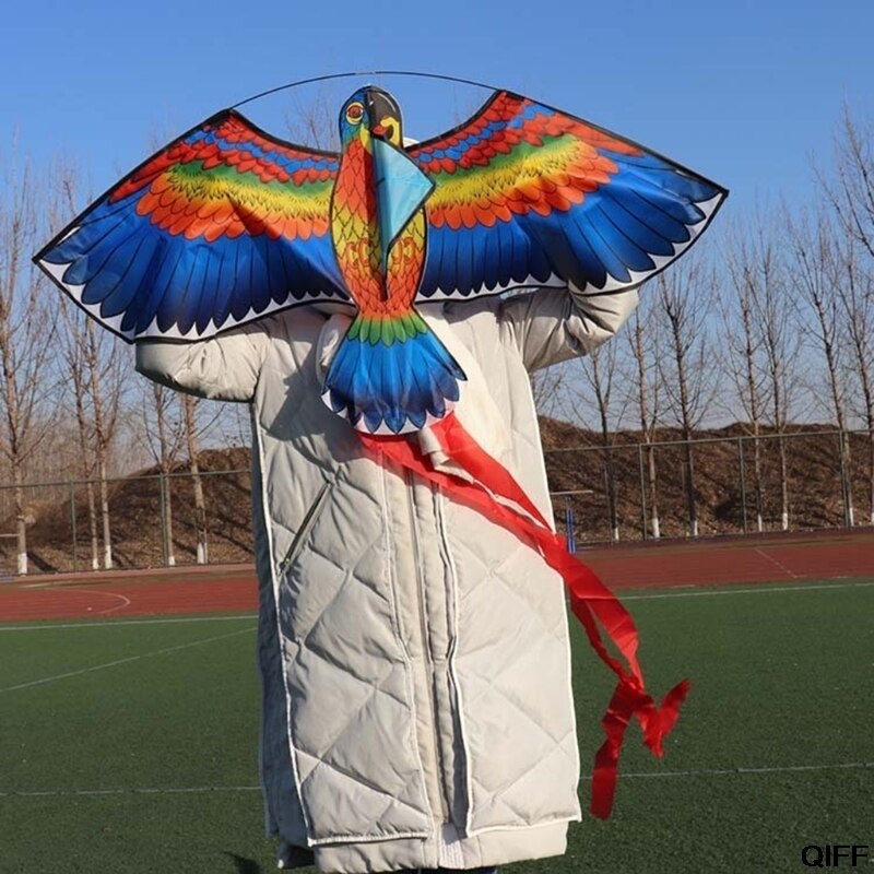 Papegøje kite fugl kites udendørs kites flyvende legetøj kite for børn børn kan 06