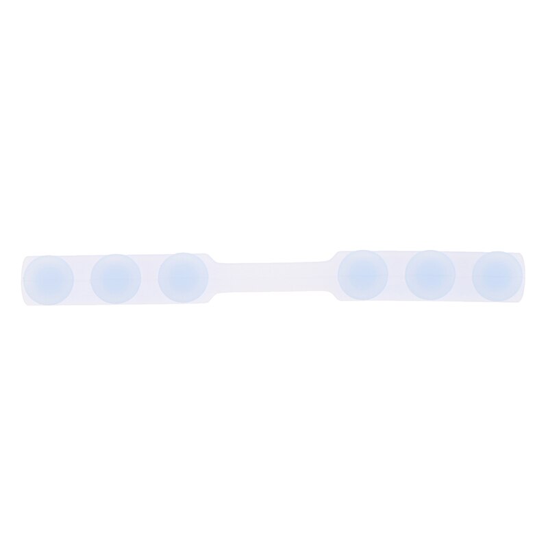 Mascarilla para la cara ganchos para la oreja hebilla de extensión fijador ajustable antideslizante máscara de sujeción al oído gancho de extensión máscaras hebilla titular 1 Uds: Azul