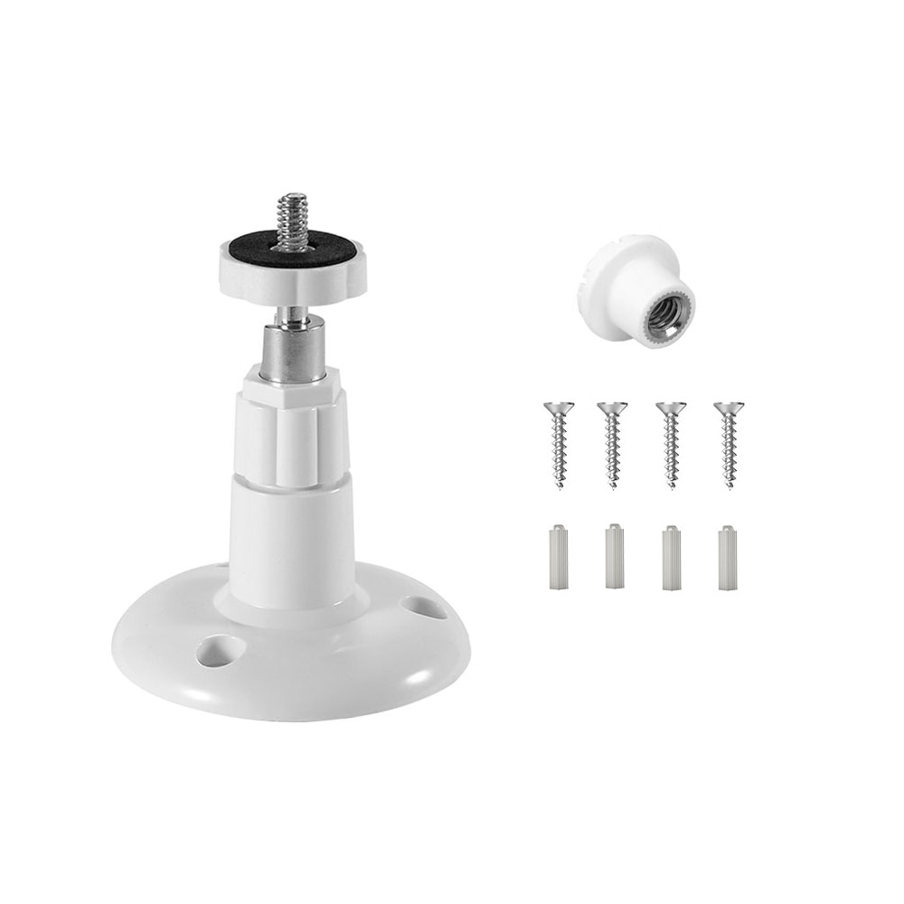 Mount Bracket for Bink Indoor Home Security Camera Weatherproof 360 Degree Protective Adjustable Mount for Roof Wall Ceiling: White