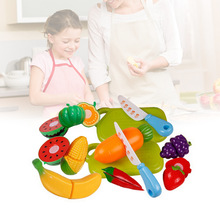 1/2/3 Set Fruit/Groente Snijden Speelgoed Huis Speelgoed, Fruit, gesneden En Gesneden Fruit/Groente Speelgoed, kinderen Keuken Speelgoed Set