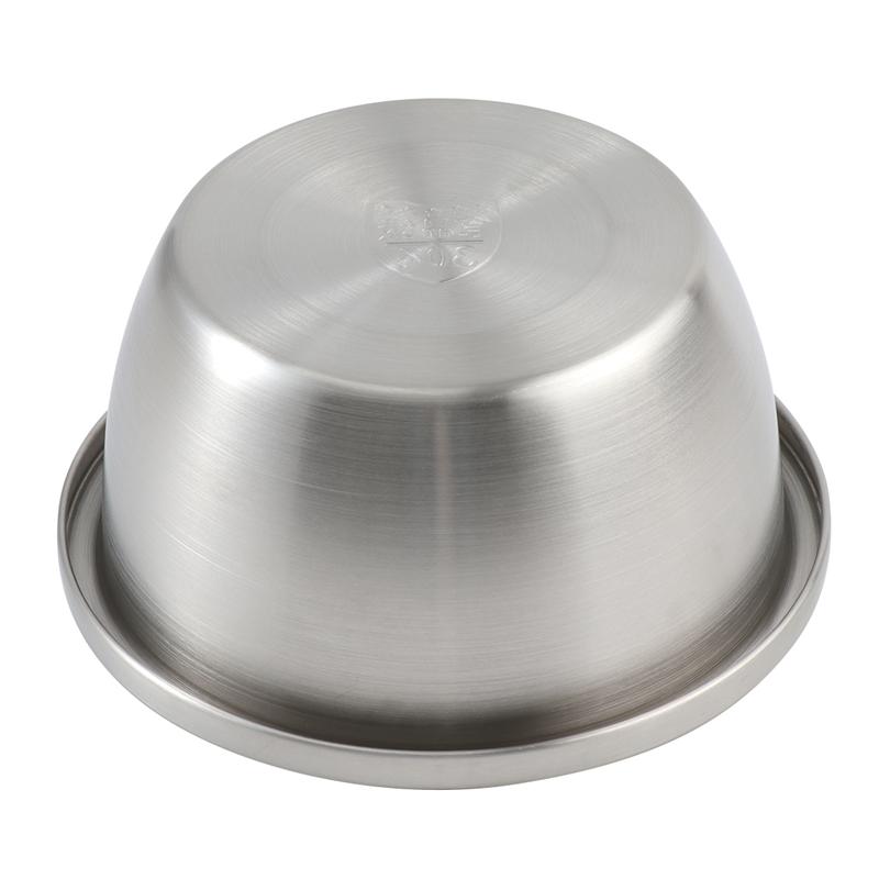 Lavabo de acero inoxidable Tureens engrosado, cuenco de mezcla redondo, lavabo de lavado para cocina, Bol para ensaladas, recipiente para comida