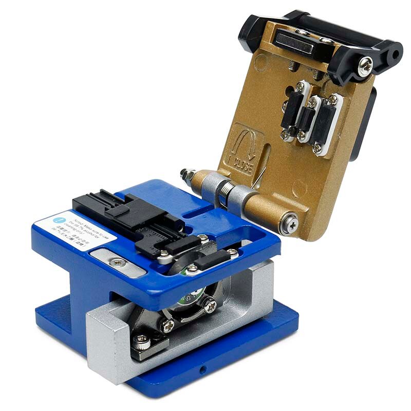 Durable Fiber Optic FTTH Splice Tool Kit FC-6S Cutting Fiber Knife Fiber Cleaver Optical Power Meter Fiber Cutter Knife Tool Set