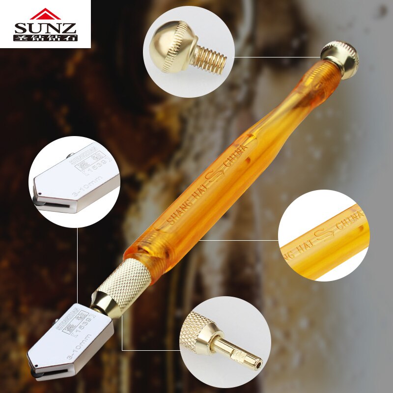 Glas schneiden keramik fliesen legierung diamant rolle glas messer werkzeug Glas Cutter