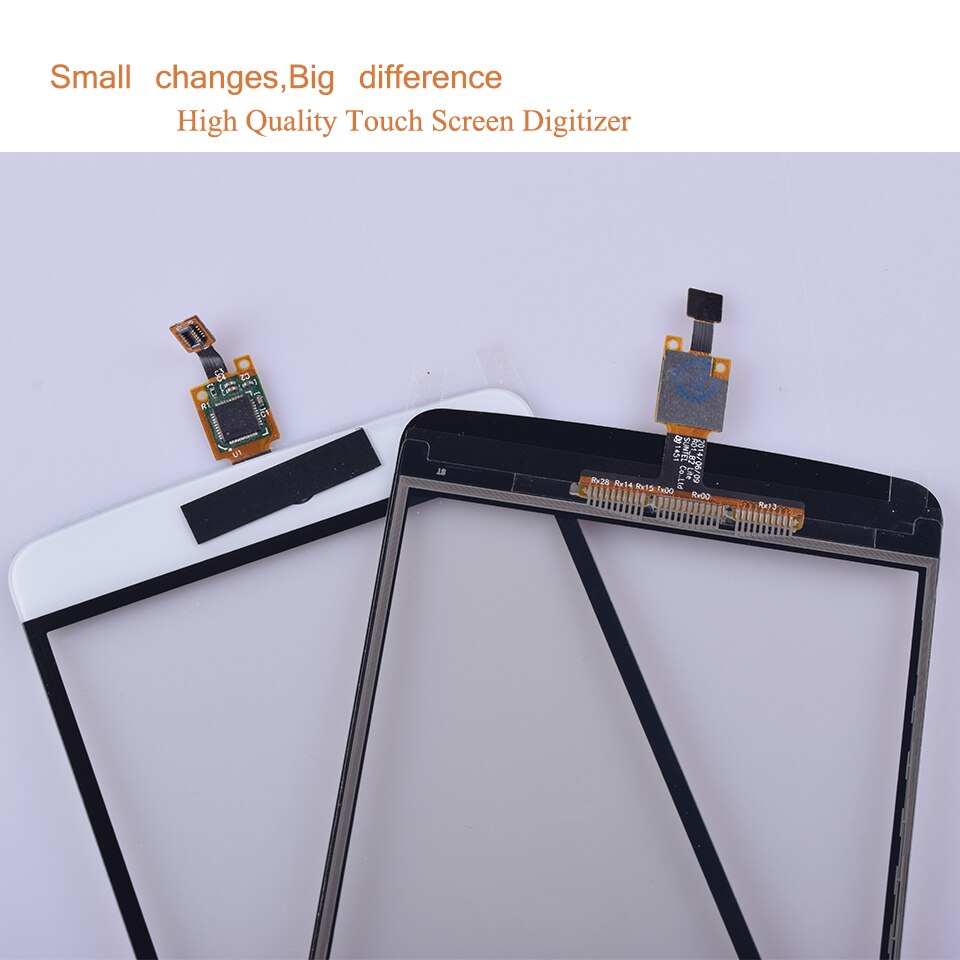 Voor lg  g3 stylus  d690n d690 touchscreen touch panel sensor digitizer front glas buitenlens touchscreen geen lcd zwart wit goud