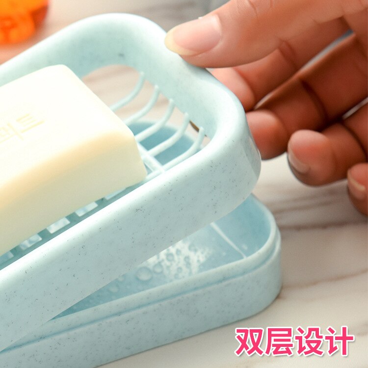 Mini Handy Bathroom Dish Plate Case Home Shower Outdoor Travel Hiking Holder Container Sealing Soap Box