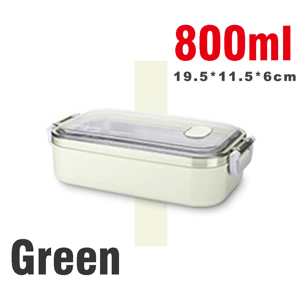 Portable Stainless Steel Lunch Storage Snack Tiffin Box Lunchbox Bag Bento Boxes Dinner Food Container Microwave For Kids Adults