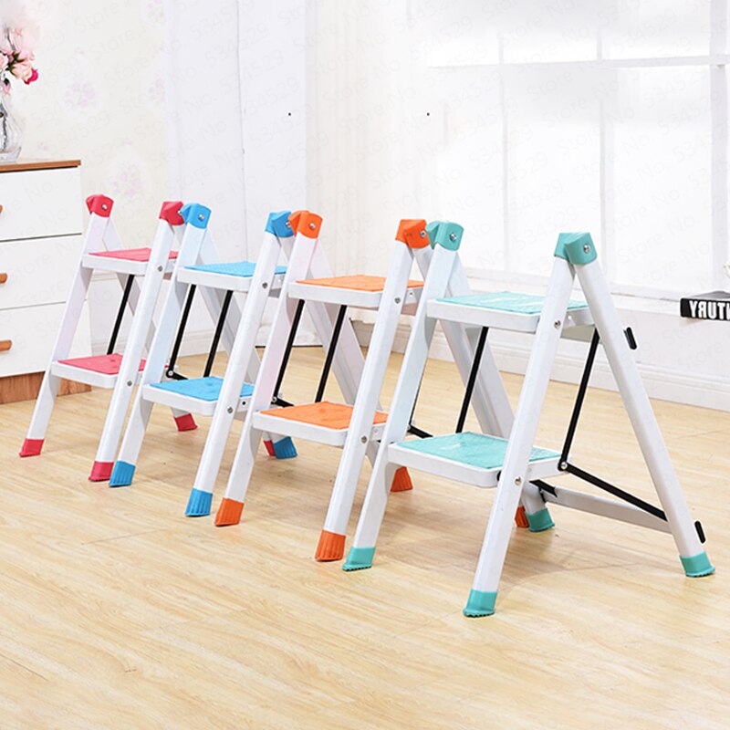 Home Kitchen Folding Ladder Two Step Ladder Herringbone Ladder Stepping Up Pet Ladder Step Stool Folding Step Stool Step Ladder