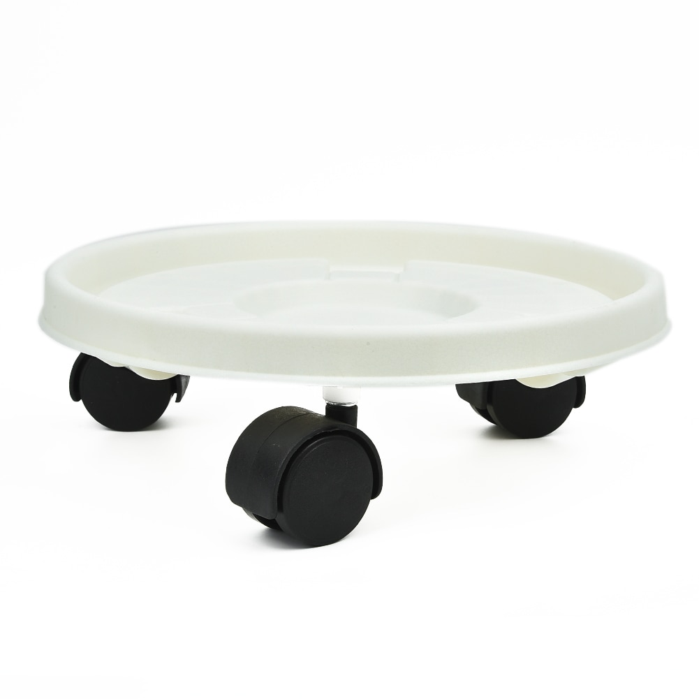 Macetas antideslizantes para bonsái, bandeja con Base móvil redonda Universal, para jardinería, maceta, bandeja extraíble para plantas suculentas