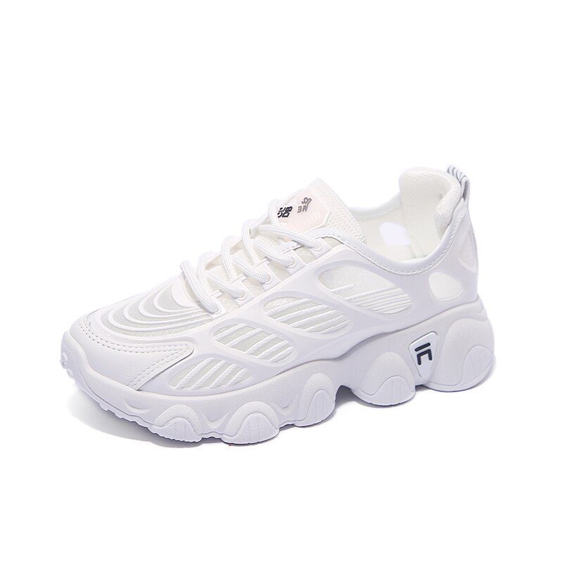 Vrouwen Tennis Schoenen Ademend Holle Mesh Dikke Zool Chunky Sneakers Gym Fitness Vrouwelijke Sportschoenen Tenis Feminino Mand Femme