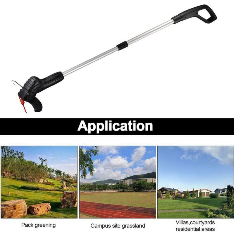 Handheld Grass Cutter Electric Lawn Mower Agricultural Cordless Weeder Garden Outdoor Pruning Tool Grass Trimmer Brush Cutter