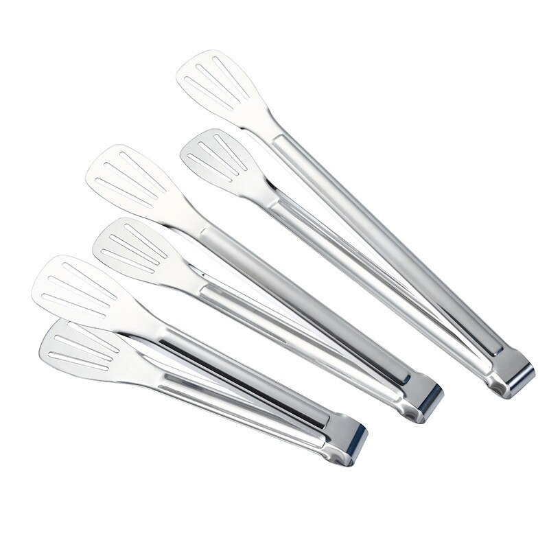 BBQ Tools Stainless Steel Grilled Food Clip Barbecue BBQ Accessories Tongs for Outdoor Picnic Gadget Kitchen Tools