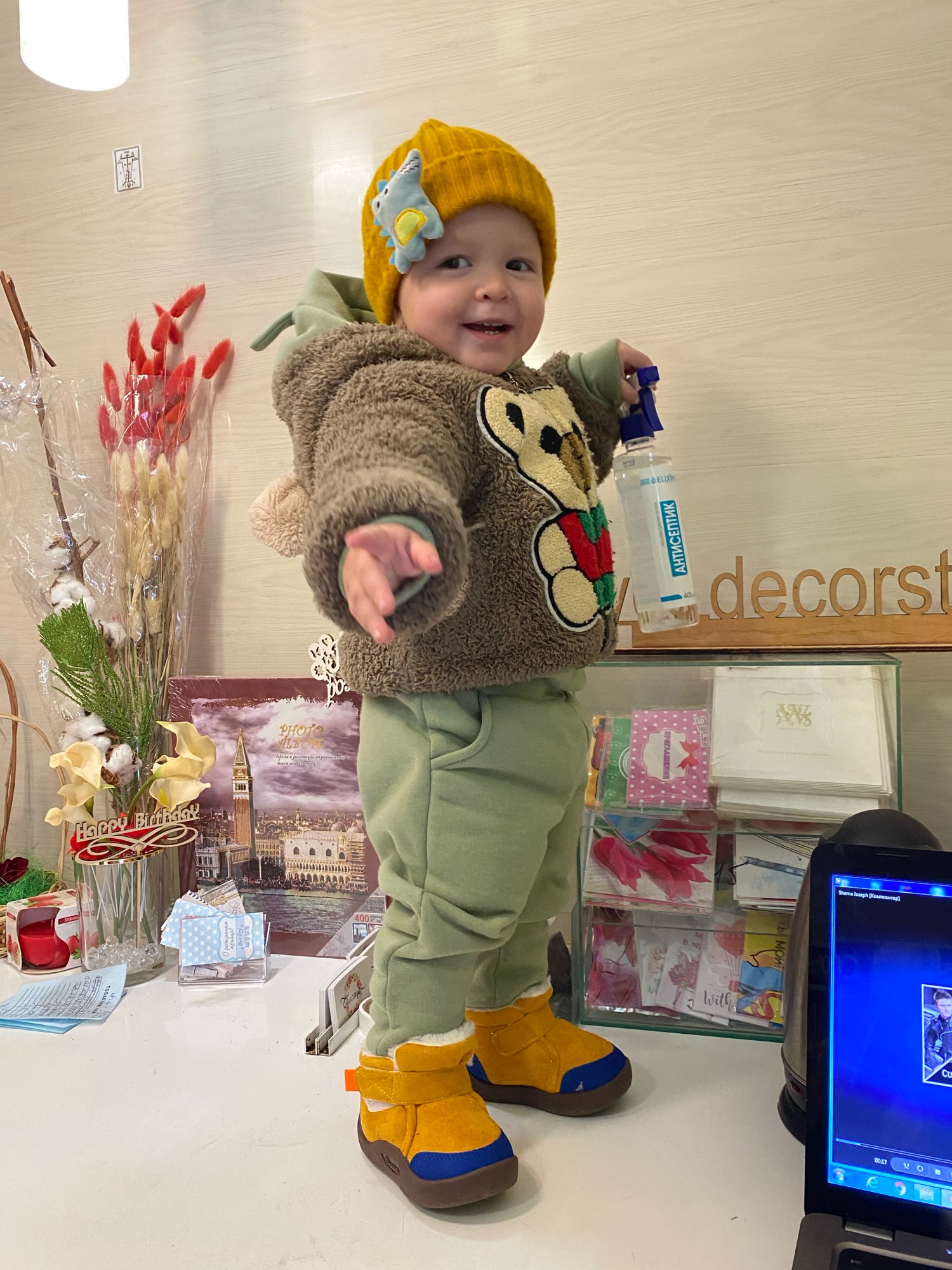 1-4 anni stivali da bambino per bambini inverno neonate ragazzi stivali da neve caldo peluche fondo esterno antiscivolo stivali per bambini scarpe per bambini