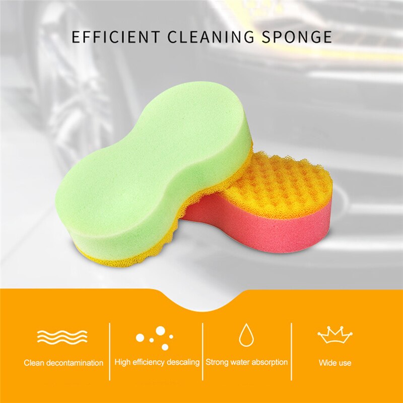 1 Pcs Auto Wassen Spons Auto Auto Wassen Spons Block Auto Poetsdoek Auto Cleaner Gereedschap Auto Accessorie