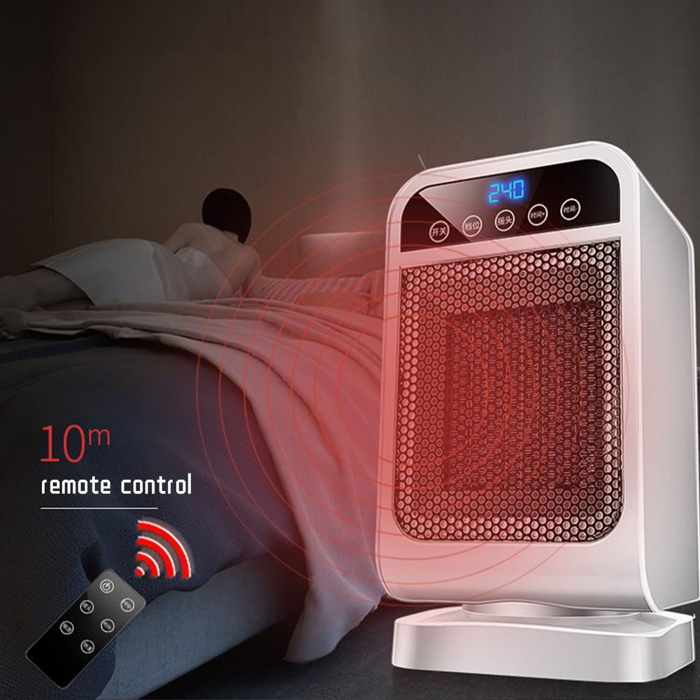 1500W/1100W Electric Space Heater 1S Ultra-fast Heating Shaking Lightweight Portable Head Energy Saving Indoor 220V Warmer