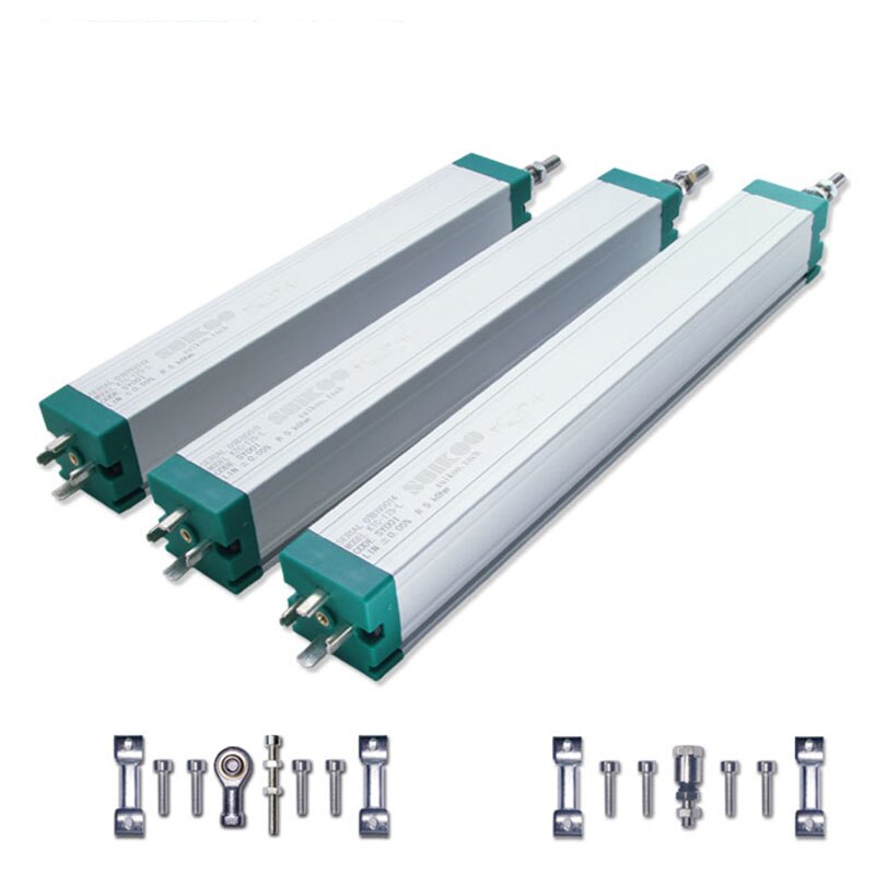 KTC-Sensor de desplazamiento lineal, varilla de tracción, regla electrónica de posición, potenciómetro transductor LWH para moldeo por inyección, 50-225mm