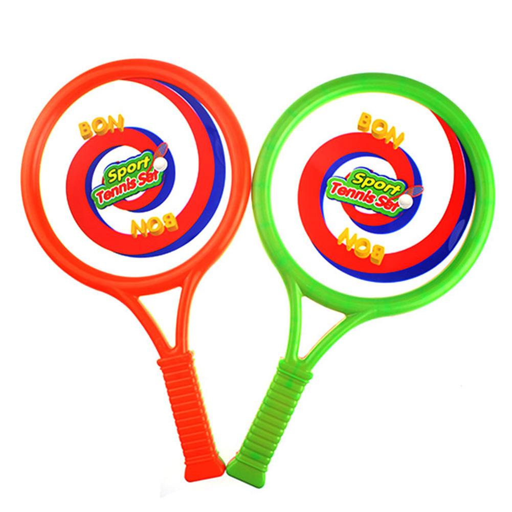 1 Pairs Kinderen Tennisracket Multifunctionele Kinderen Fitness Intelligentie Ontwikkelen Speelgoed Voor Outdoor Sport Met 2 Gratis Bal