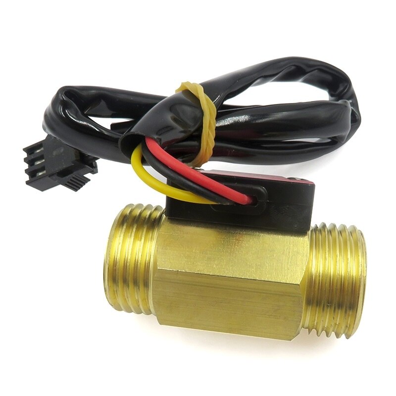 Capteur de mesure 1 l d&#39;eau = 660 impulsion YF-B1 liquide 1-25l/Min, débitmètre de Signal NPN G1/2