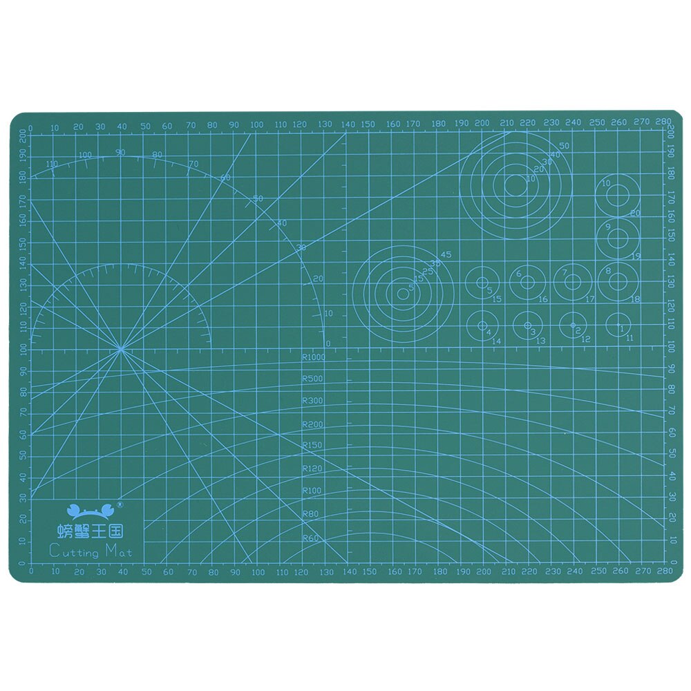 Crab Kingdom Model making aids Double-sided cutting pad Carving plate A4 pad