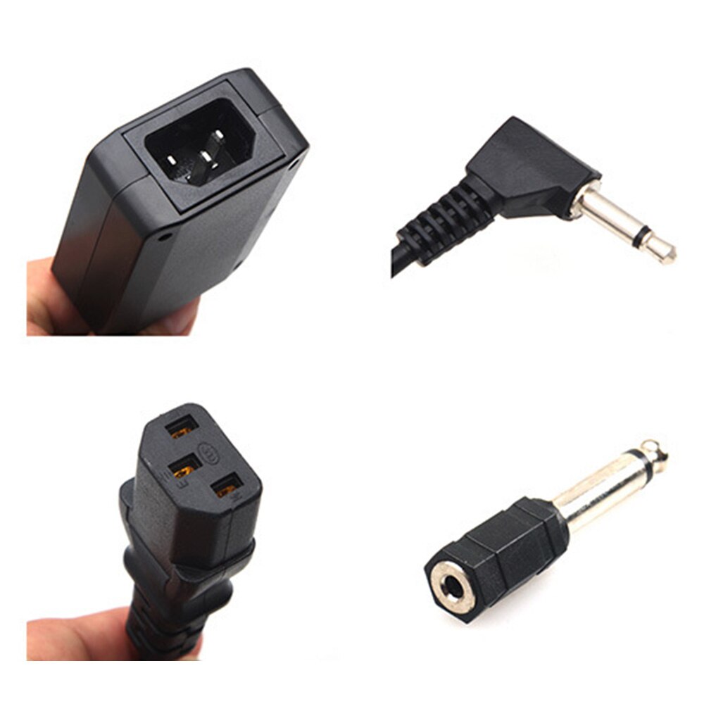 4 Channels Wireless Radio Flash Trigger Transmitter with 3.5mm to 6.35mm Adapter for Photography Studio Flash Light Accessaries