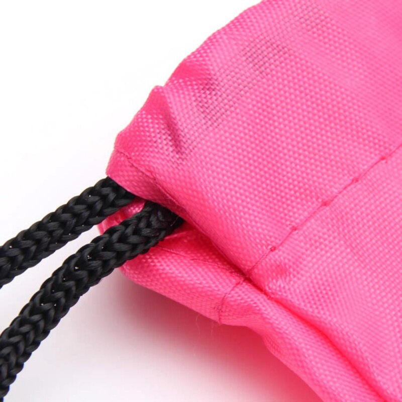 Premium School Drawstring Duffle Bag Sport Climbing Bike Gym Swim Dance Shoe Backpack Knapsack Racksack